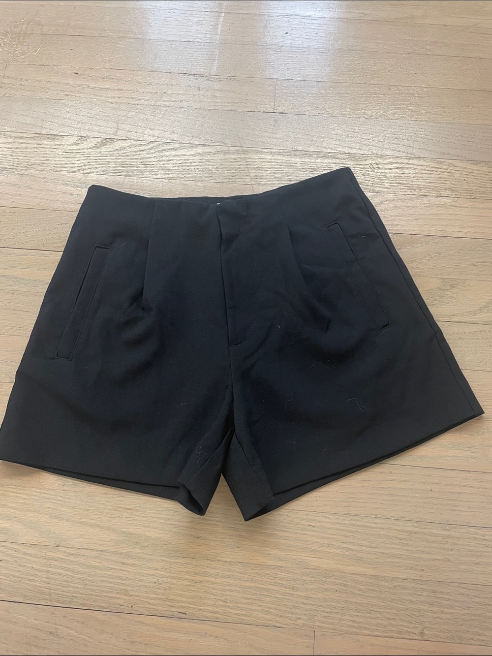 a new day Black High-Waist Tailored Women's Shorts